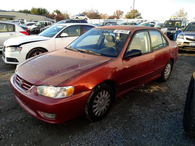 TOYOTA COROLLA CE 2002 with VIN 1NXBR12E82Z629445 - Photo from auction