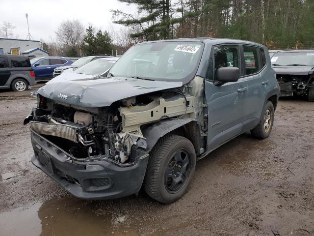 JEEP RENEGADE S 2017 with VIN ZACCJBAB8HPE49339 - Photo from auction