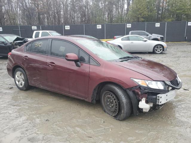 Photo 4 from auction – 2013 HONDA CIVIC LX with VIN 19XFB2F54DE248574