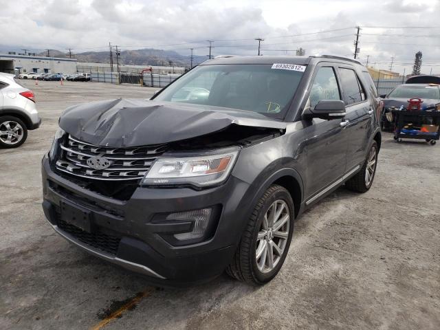 FORD EXPLORER L 2017 with VIN 1FM5K8F89HGB83733 - Photo from auction