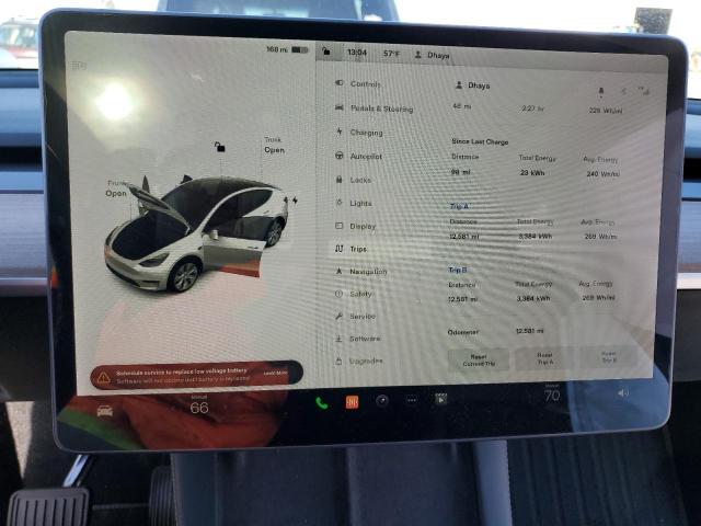 Photo 9 from auction – 2021 TESLA MODEL Y with VIN 5YJYGDEE9MF222828