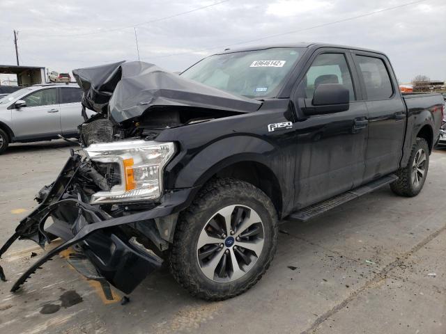 FORD F150 SUPER 2019 with VIN 1FTEW1E53KKE77558 - Photo from auction