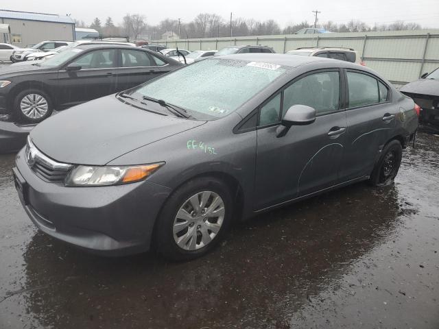 HONDA CIVIC LX 2012 with VIN 19XFB2F50CE313046 - Photo from auction