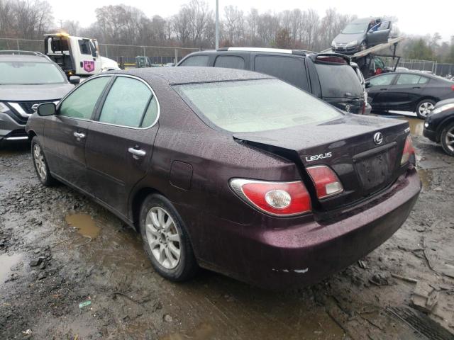 Photo 2 from auction – 2004 LEXUS ES 330 with VIN JTHBA30G645027800