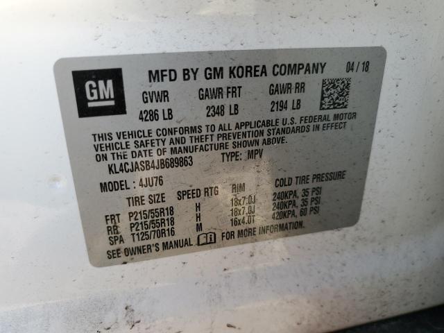 Photo 14 from auction – 2018 BUICK ENCORE PRE with VIN KL4CJASB4JB689863
