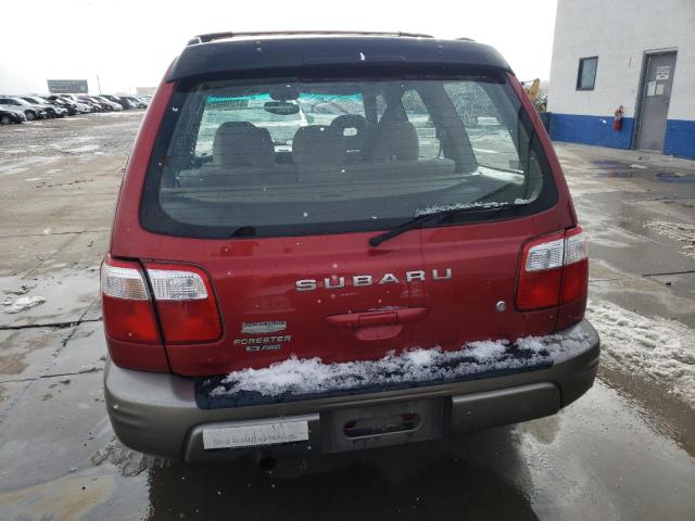 Photo 6 from auction – 2002 SUBARU FORESTER S with VIN JF1SF65542G711103