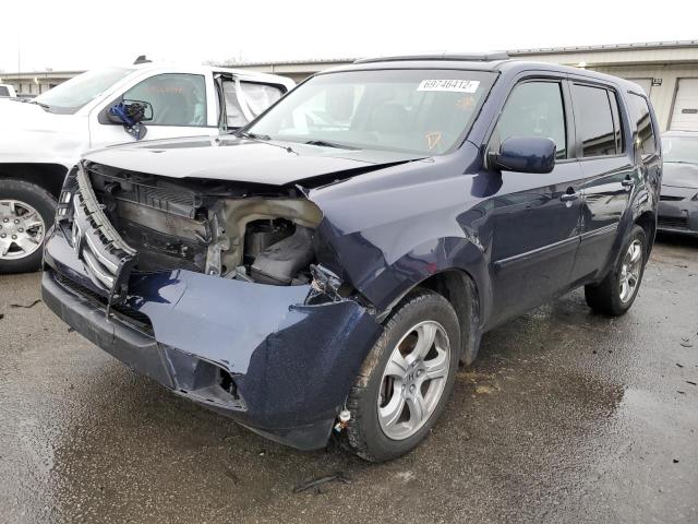 Photo 1 from auction – 2013 HONDA PILOT EXL with VIN 5FNYF4H53DB086470