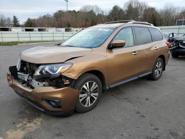 NISSAN PATHFINDER 2017 with VIN 5N1DR2MM1HC607806 - Photo from auction
