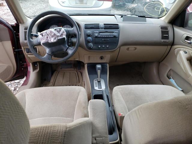 Photo 8 from auction – 2002 HONDA CIVIC EX with VIN 2HGES26752H509484