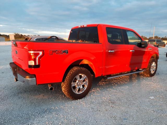 Photo 3 from auction – 2016 FORD F150 SUPER with VIN 1FTEW1EP1GKE25628