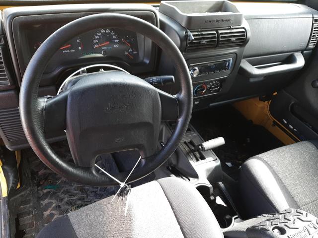 Photo 8 from auction – 2004 JEEP WRANGLER X with VIN 1J4FA39S14P746154