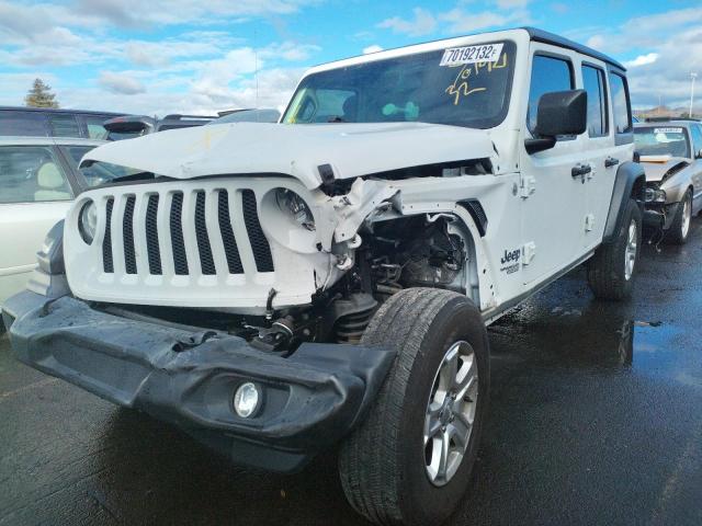 JEEP WRANGLER U 2018 with VIN 1C4HJXDN1JW200740 - Photo from auction
