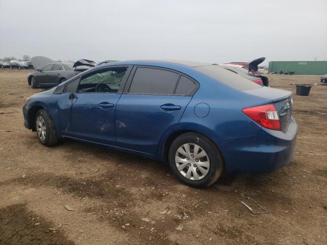 Photo 2 from auction – 2012 HONDA CIVIC LX with VIN 19XFB2F52CE067052