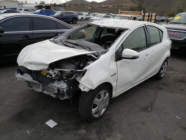 TOYOTA PRIUS C 2013 with VIN JTDKDTB36D1037916 - Photo from auction