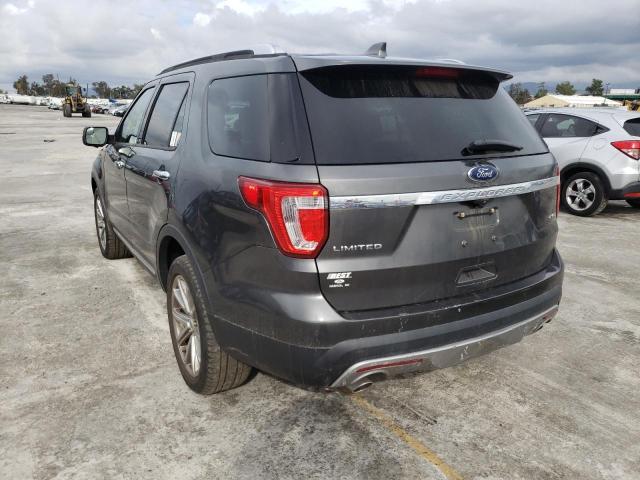 Photo 2 from auction – 2017 FORD EXPLORER L with VIN 1FM5K8F89HGB83733
