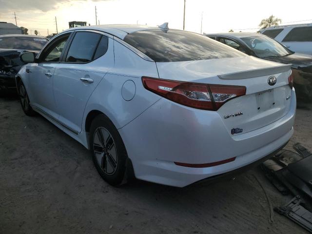 Photo 2 from auction – 2013 KIA OPTIMA HYB with VIN KNAGM4AD3D5058721