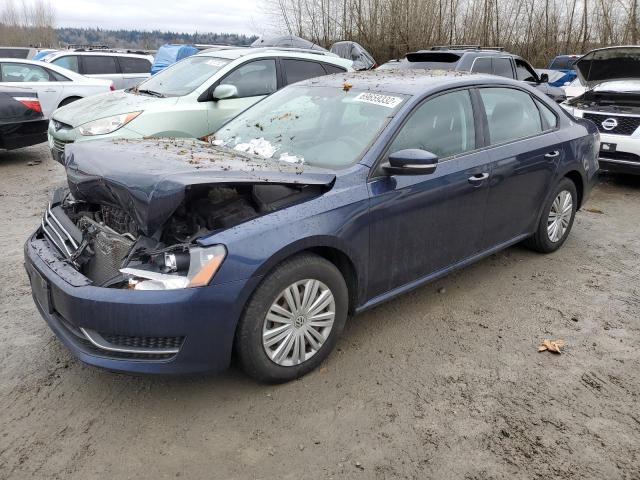 VOLKSWAGEN PASSAT S 2014 with VIN 1VWAH7A38EC007943 - Photo from auction