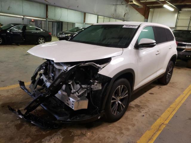 Photo 1 from auction – 2019 TOYOTA HIGHLANDER with VIN 5TDZARFH2KS048010