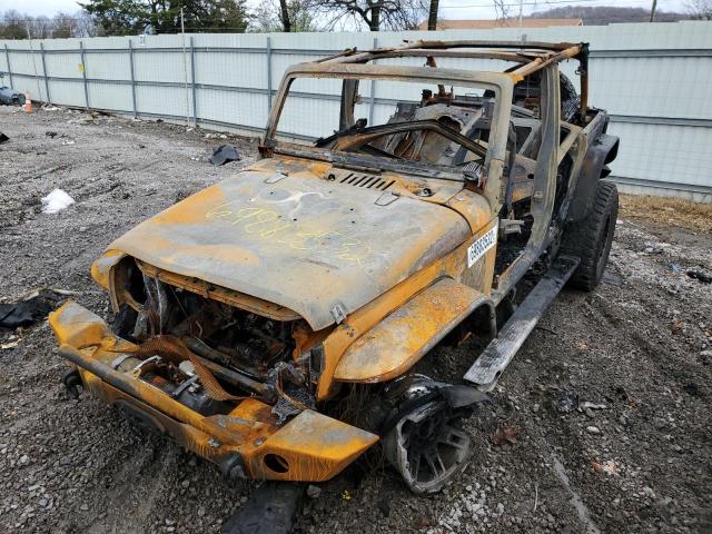 JEEP WRANGLER U 2014 with VIN 1C4BJWFG2EL302375 - Photo from auction