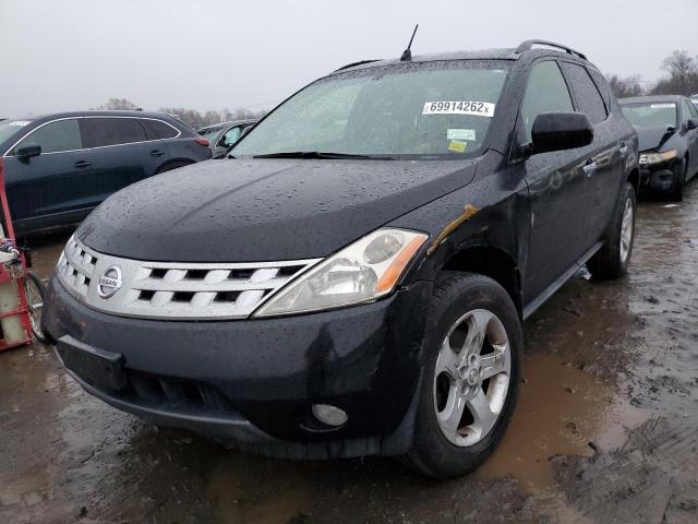 NISSAN MURANO SL 2005 with VIN JN8AZ08T75W304136 - Photo from auction