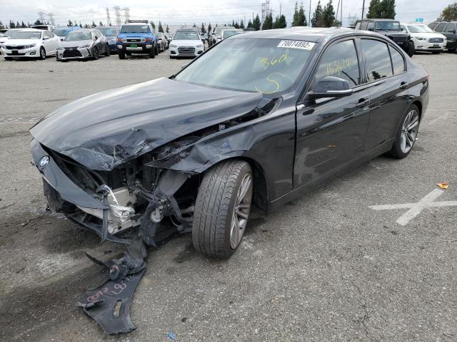 BMW 328 I 2012 with VIN WBA3A5C50CF342593 - Photo from auction