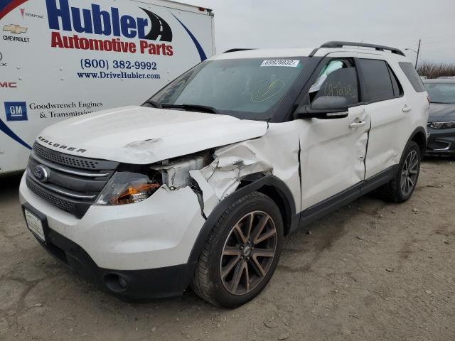 FORD EXPLORER X 2015 with VIN 1FM5K8D84FGA47669 - Photo from auction