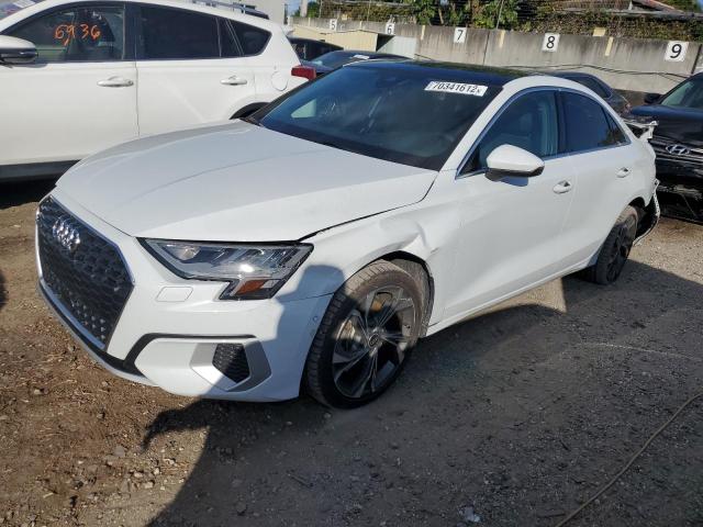 Photo 1 from auction – 2022 AUDI A3 PREMIUM with VIN WAUGUDGY7NA023103