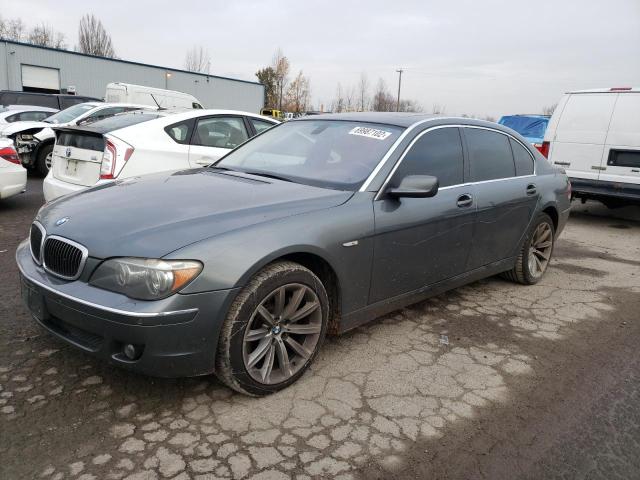 BMW 750 LI 2008 with VIN WBAHN83538DT87459 - Photo from auction