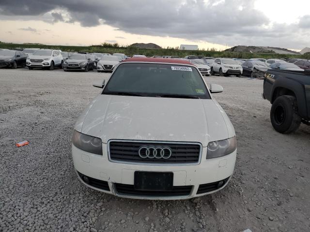 Photo 5 from auction – 2003 AUDI A4 3.0 CAB with VIN WAUAT48H63K014892