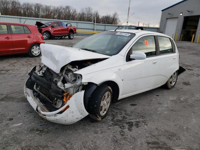 CHEVROLET AVEO BASE 2008 with VIN KL1TD66688B083443 - Photo from auction