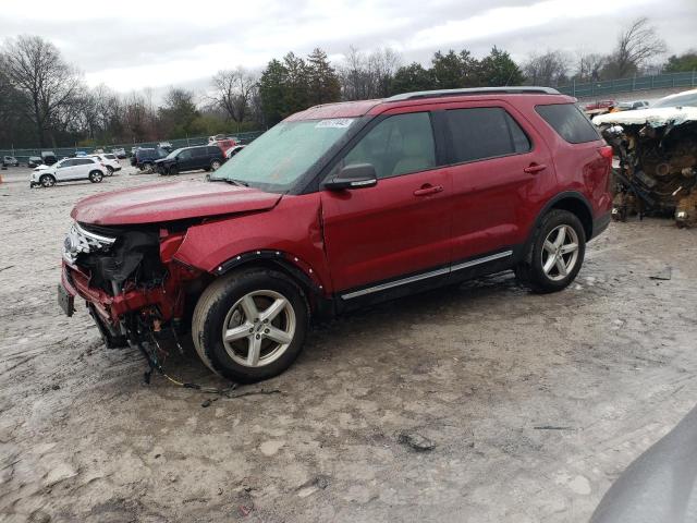 FORD EXPLORER X 2019 with VIN 1FM5K7D82KGA83624 - Photo from auction