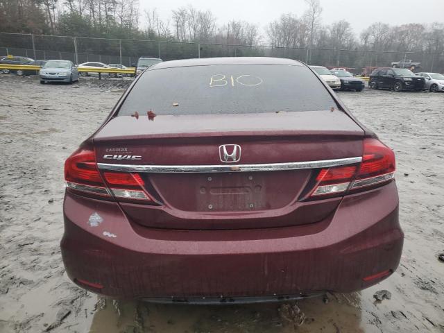 Photo 6 from auction – 2013 HONDA CIVIC LX with VIN 19XFB2F54DE248574