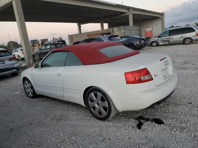 Photo 2 from auction – 2003 AUDI A4 3.0 CAB with VIN WAUAT48H63K014892