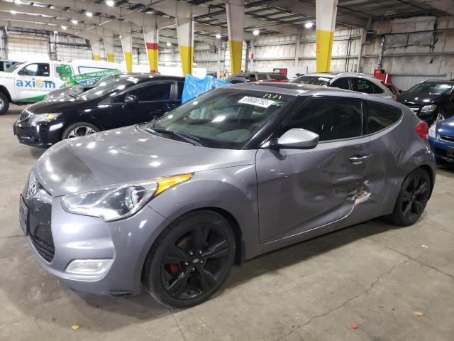 HYUNDAI VELOSTER 2013 with VIN KMHTC6AD5DU102705 - Photo from auction