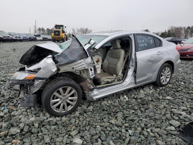 HONDA CIVIC EXL 2012 with VIN 19XFB2F94CE344416 - Photo from auction