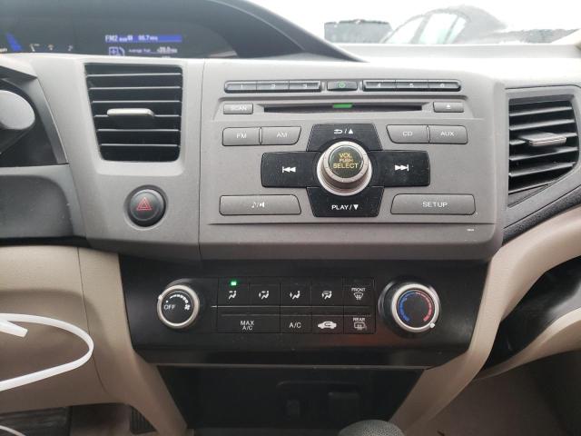 Photo 10 from auction – 2012 HONDA CIVIC LX with VIN 19XFB2F55CE371265