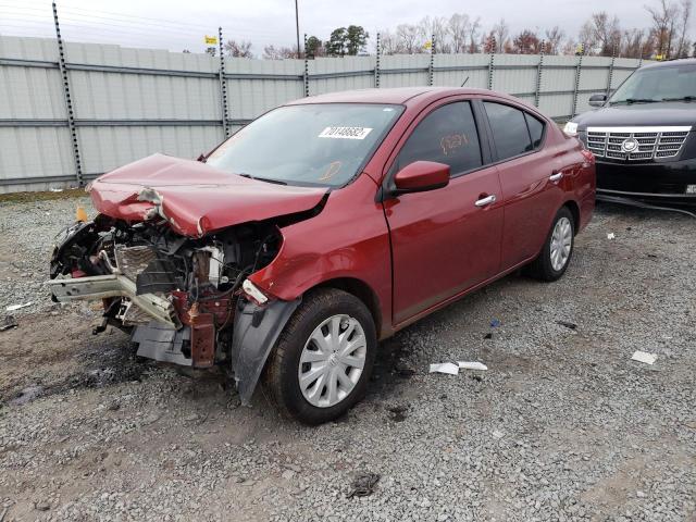 NISSAN VERSA S 2019 with VIN 3N1CN7AP5KL856387 - Photo from auction