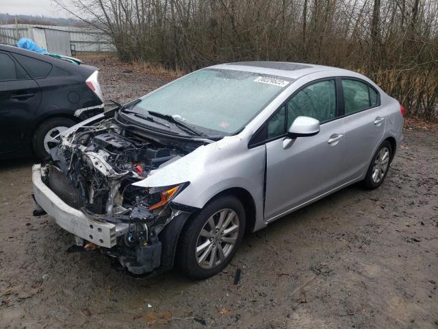 HONDA CIVIC EXL 2012 with VIN 19XFB2F94CE306037 - Photo from auction