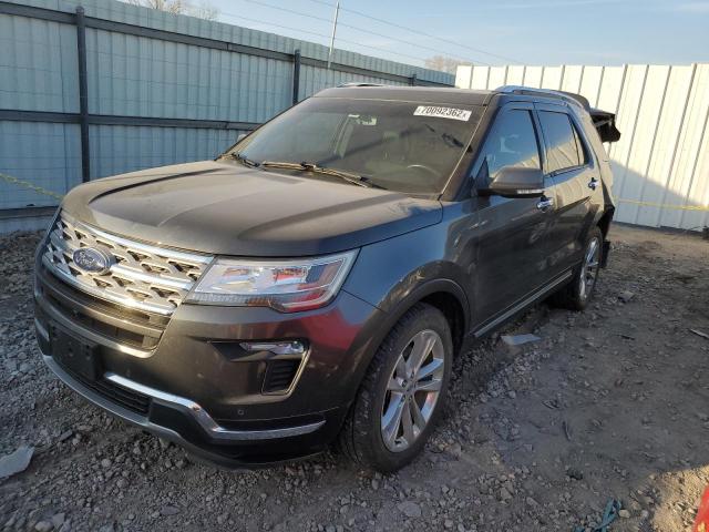 FORD EXPLORER L 2018 with VIN 1FM5K8F89JGC70845 - Photo from auction