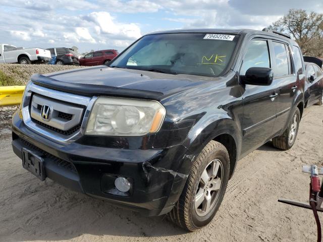 HONDA PILOT EX 2011 with VIN 5FNYF4H48BB037480 - Photo from auction