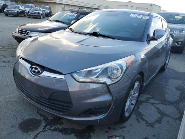 HYUNDAI VELOSTER 2012 with VIN KMHTC6AD7CU028556 - Photo from auction