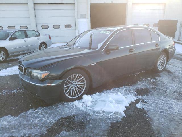 BMW 745 LI 2005 with VIN WBAGN635X5DS57514 - Photo from auction