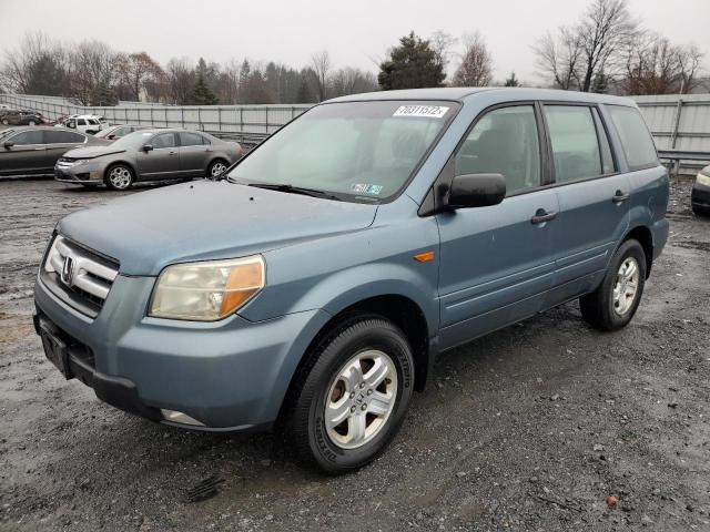 Photo 1 from auction – 2006 HONDA PILOT LX with VIN 5FNYF181X6B013112