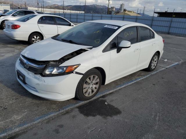 HONDA CIVIC LX 2012 with VIN JHMFB2F56CS004242 - Photo from auction