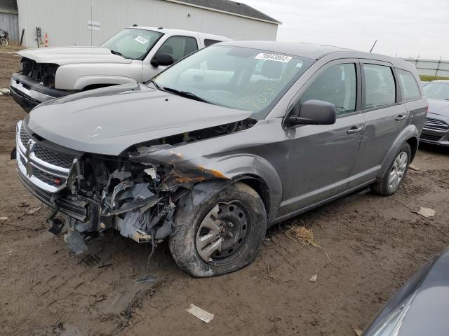 DODGE JOURNEY SE 2013 with VIN 3C4PDCAB5DT671550 - Photo from auction