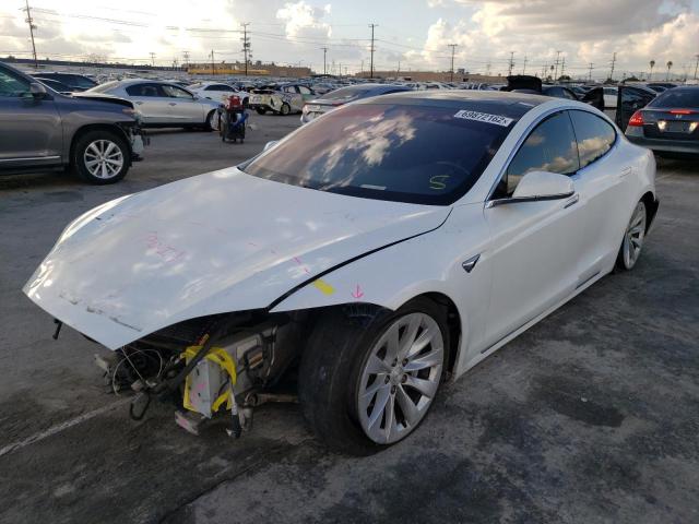 TESLA MODEL S 2018 with VIN 5YJSA1E21JF282920 - Photo from auction