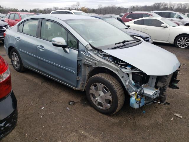 Photo 4 from auction – 2012 HONDA CIVIC HYBR with VIN JHMFB4F22CS004370