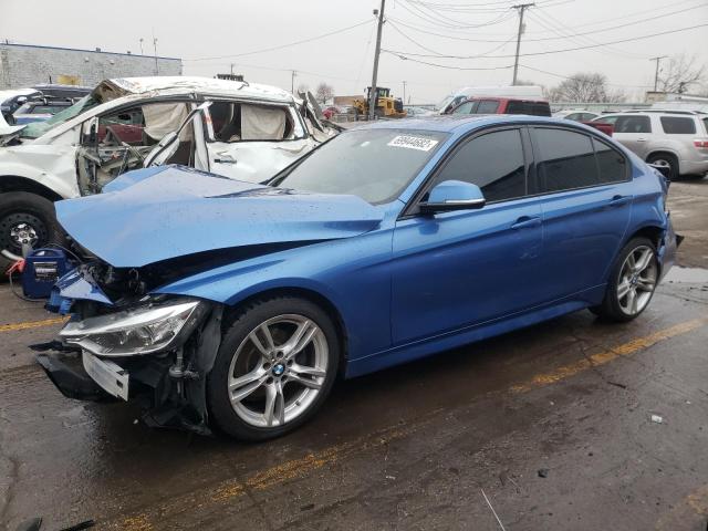 BMW 328 I 2013 with VIN WBA3A5C56DJ462672 - Photo from auction