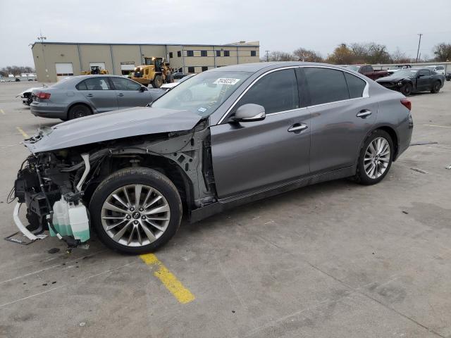 INFINITI Q50 LUXE 2019 with VIN JN1EV7AP2KM516337 - Photo from auction