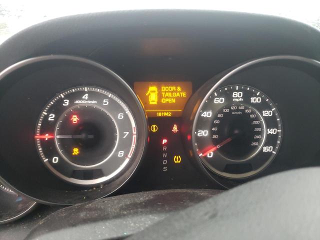 Foto 9 de la subasta – 2012 ACURA MDX TECHNO con VIN 2HNYD2H38CH513380